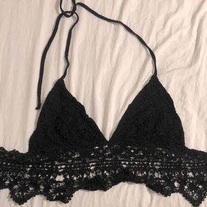 Crochet halter top